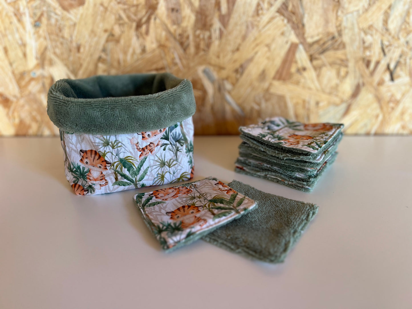 Ensemble Panière + Lingettes