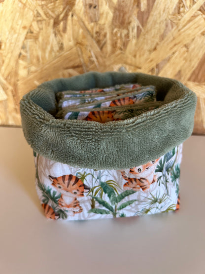 Ensemble Panière + Lingettes