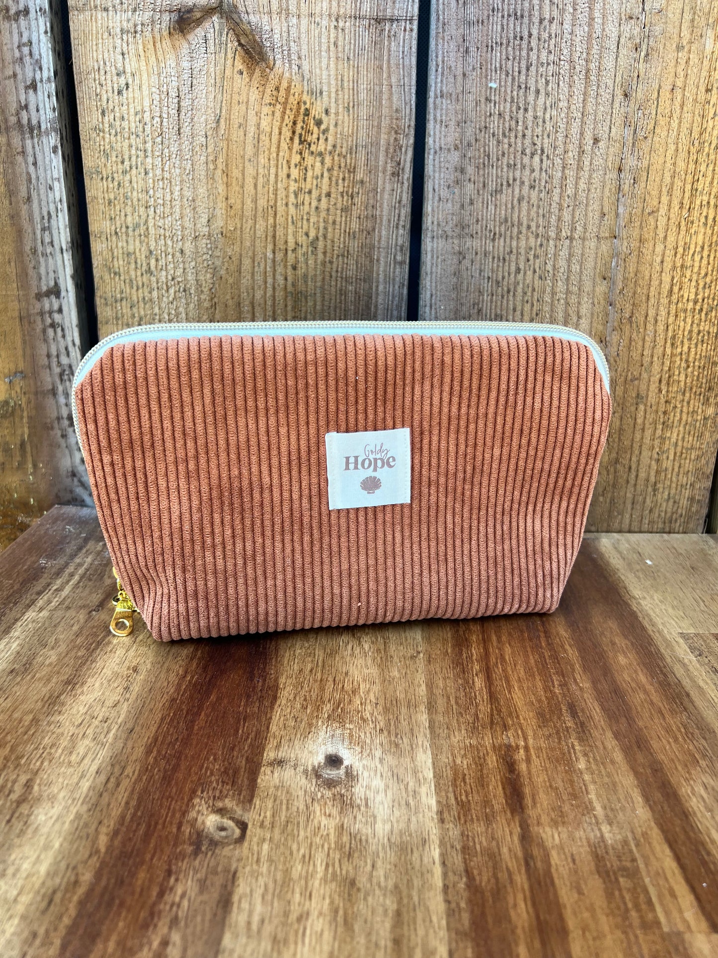 Pochette à ouverture grand angle – Personnalisable