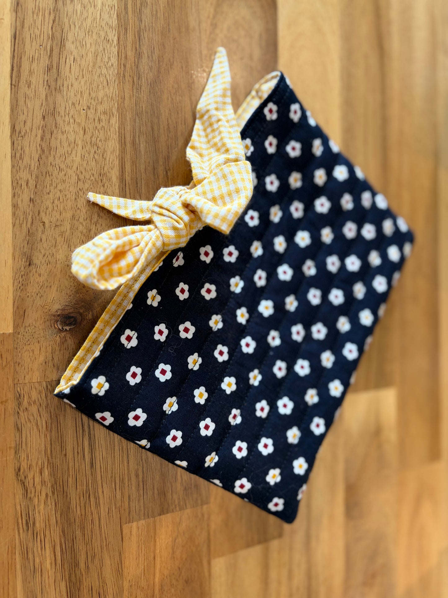 Pochette à livre fleur