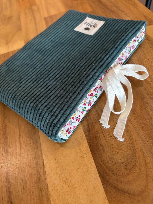 Pochette à livre velours