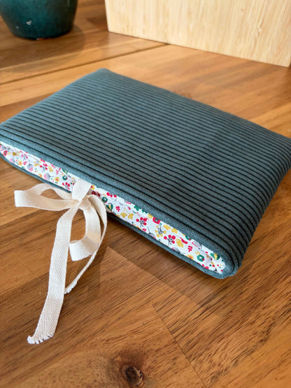 Pochette à livre velours