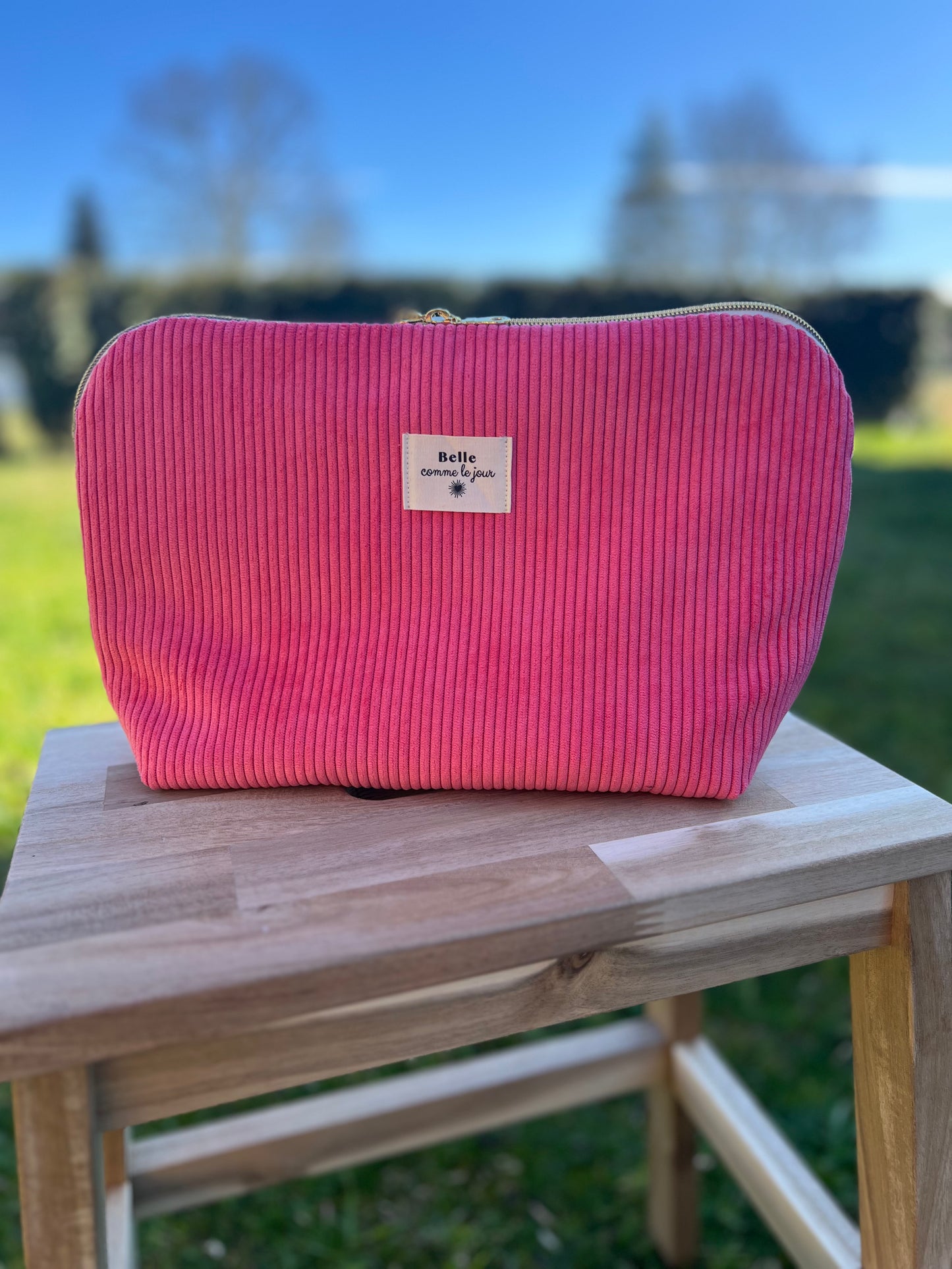 Pochette à ouverture grand angle – Personnalisable