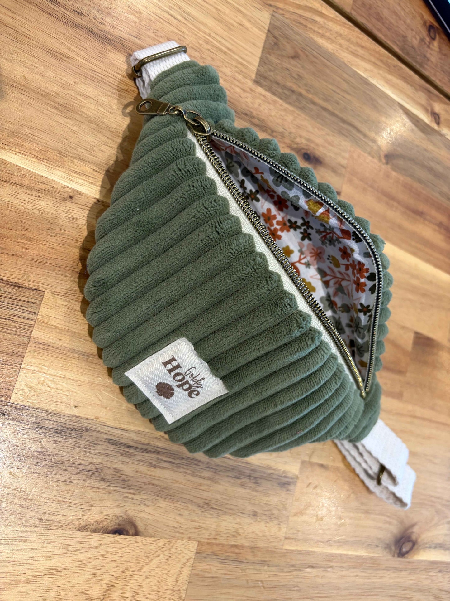 Sac Banane Ma Goldy Mini Vert Olive