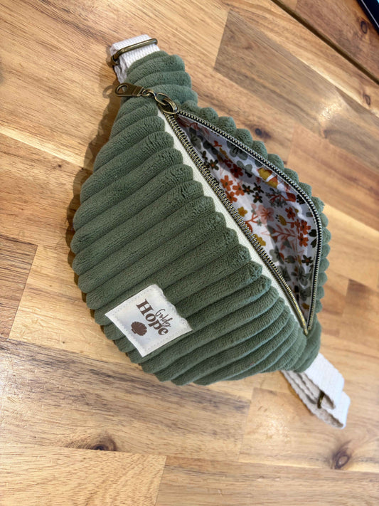 Sac Banane Ma Goldy Mini Vert Olive