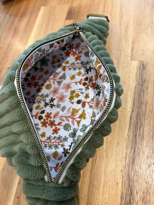 Sac Banane Ma Goldy Mini Vert Olive